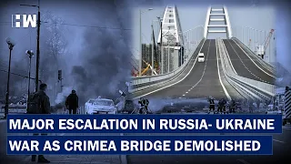 Blast Hits Putin's Prized Kerch Bridge Turning Point In Russia Ukraine War?| Crimea| Zelenskyy