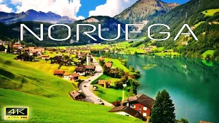 💤4K UHD NORUEGA,um pouco desse País Belíssimo da Europa,Vilas,Montanhas, Oceano,Música Relaxante