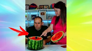 Funny Dad! The Watermelon Situation!😂😂😂 #TIKSONIK #shorts