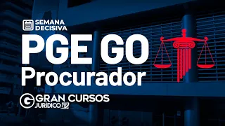 Semana Decisiva PGE GO - Direito Processual Civil: Prof. Lídia Marangon