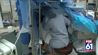 This man is awake, and singing, during brain surgery