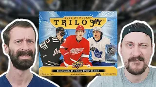 BEDARD CHASE! 2023-24 Upper Deck Trilogy Hobby Box Break!