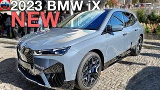 NEW 2023 BMW iX - ELECTRIC Luxury SUV Walkaround