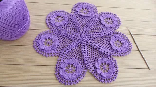 Очень просто, многообразно и красиво!!! ВЯЗАНИЕ КРЮЧКОМ цветочные мотивы EASY Flower Pattern Crochet