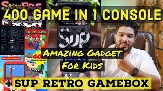 SUP Retro GameBox | 400 Games In 1 Console |Review In Urdu/Hindi|A Perfect Game For Kids|2020|