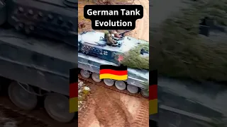 German Tank Evolution