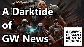 Games Workshop News - Darktide Miniatures Game & Card Game & Cursed City White Dwarf Mission Errata