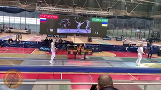 Porec European Championships JMS 2020 - L4 - Tyulyukov RUS v Humen UKR