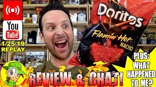 Doritos® Flamin 'Hot® Nacho Review | Livestream Replay 1.25.19 ???? ️ ???????? ️