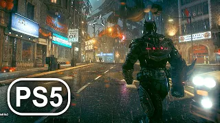 BATMAN PS5 Gameplay 4K ULTRA HD DC SUPERHERO - Batman Arkham Knight