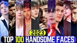 Top 100 Most Handsome Faces In The World (2023) | Attractive Faces In The World