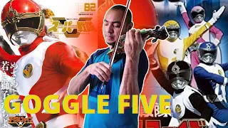 Goggle Five (OP - Abertura) - 大戦隊ゴーグルファイブ 』violino/violin