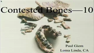 Review of "Contested Bones" (Part 10 - Chapter 10 "Homo naledi") 4-7-2018 by Paul Giem