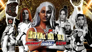WWE 2K24 | Women's Royal Rumble 2024 (FULL PPV)