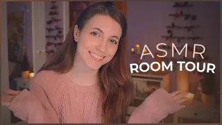 Room Tour | Vlog & ASMR con objetos de mi cuarto 🍂🕯️