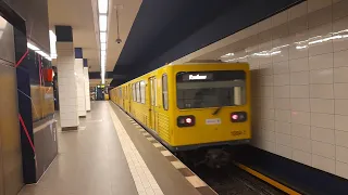 U-Bahn Berlin Mitfahrt von Ruhleben bis Pankow im GI/1E auf der U2 Komplette Linie