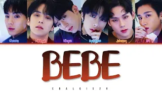 MONSTA X (몬스타엑스) - 'BEBE' (Color Coded Lyrics Eng/Rom/Han/가사)