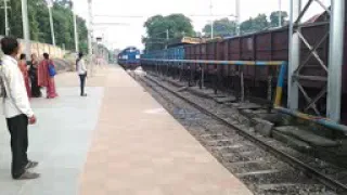 How Train loco pilot saved the cows at TITILAGARH station