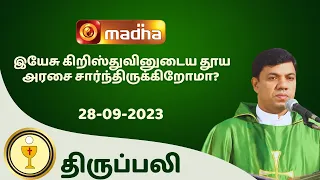 🔴 LIVE 28 SEPTEMBER  2023 Holy Mass in Tamil 06:00 PM (Evening Mass) | Madha TV