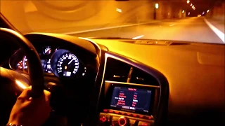 Audi R8 V10 Plus Loud Milltek Tunnel Sound