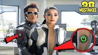 98 Mistakes In 2.0 - Many Mistakes In " Robot 2.0 " Full Hindi Movie - Rajnikant & Akshay Kumar