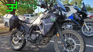 2022 KLR650 First Ride! On & Offroad Review + Questions Answered - 3D Cycle Parts
