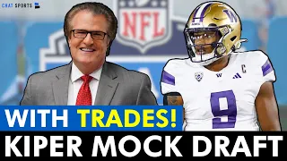 2024 NFL Mock Draft From ESPN’s Mel Kiper: Two Rounds WITH Trades