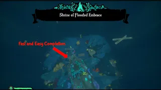 How to Complete the *New* Shrine of Flooded Embrace Commendations | Sea of Thieves season 4