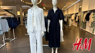 H&M NEW SUMMER 2024 COLLECTION 🦋 EYELET DRESSES & MORE