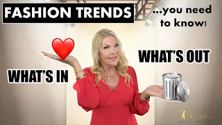 FASHION TRENDS | WHAT'S IN WHAT'S OUT AND WHAT I LIKE