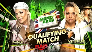Natalya Vs Zoey Stark Clasificación Money in The Bank 2023 - WWE Raw 05/06/2023 (En Español)