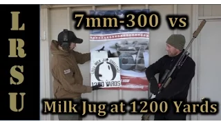 Australian Shoots the LRSU 1200 Yard Milk Jug Challenge - 7mm-300 Win Mag