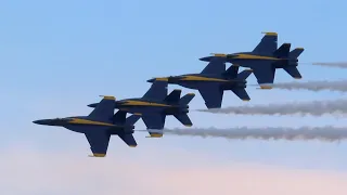 2021 US Navy Blue Angels SUPER HORNETS | Airshow London SkyDrive 2021 | Full Performance