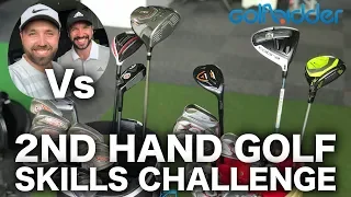 RICK Vs PETE - SECOND HAND GOLF CLUB SKILLS CHALLENGE