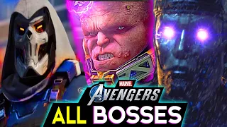 MARVEL'S Avengers - ALL BOSSES / All Boss Battles + ENDING
