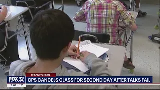 CPS cancels classes for a second day after talks with CTU fail