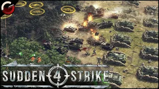 EPIC FOREST BATTLE! 1vs1 Multiplayer Online Battle | Sudden Strike 4 Gameplay