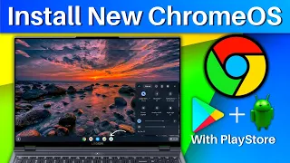 Chrome OS Install on PC + Play Store | 2024