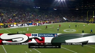 2021 NFC Playoffs 49ers vs Packers Highlights (Fox Intro)
