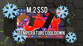 Legion Go M.2 NVME SSD Run Cooler Temperatures