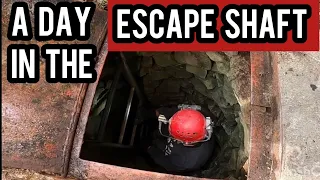 A DAY in the ESCAPE SHAFT -THE GOODLUCK MINE PROJECT -#mining #project #industrial #heritage