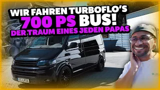 JP Performance - Wir fahren Turbo-Flo's 700PS Bus | Der Traum eines jeden Papas!