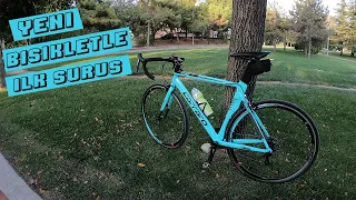 Yeni Bisikletimle İlk Sürüş | Carraro Race 042 | Neler Oldu ? Bisiklet Vlog #92