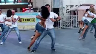 Kizomba flashmob Odessa 2016