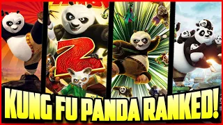 ALL 4 KUNG FU PANDA FILMS RANKED! (w/Kung Fu Panda 4)