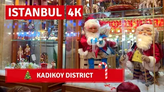 Walking Tour In Kadikoy of Istanbul 2 December 2021|4k UHD 60fps