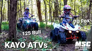 New KAYO ATVs from the Crate to the Trail | Kayo 70 & 125 Review