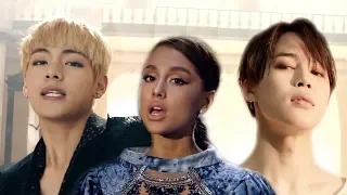 BTS & ARIANA GRANDE - GOD IS A WOMAN of FAKE LOVE BLOOD SWEAT & TEARS (Mashup)