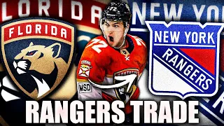 RANGERS & PANTHERS TRADE: NEW YORK GETS A SCORING WINGER—Frank Vatrano—NHL News & Rumours Today 2022