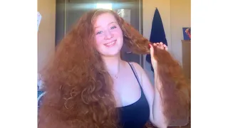 Jhené Aiko - Eternal Sunshine (Cover) While I Brush Out My Long Curly Hair!!!